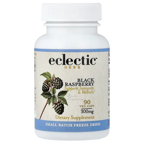 Eclectic Herb, Black Raspberry, 300 mg, 90 Veg Caps – image 2