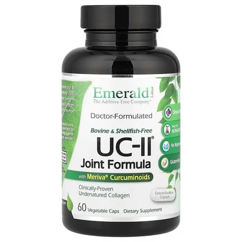 Emerald Laboratories, UC-II Joint Formula, 60 Vegetable Caps – image 2