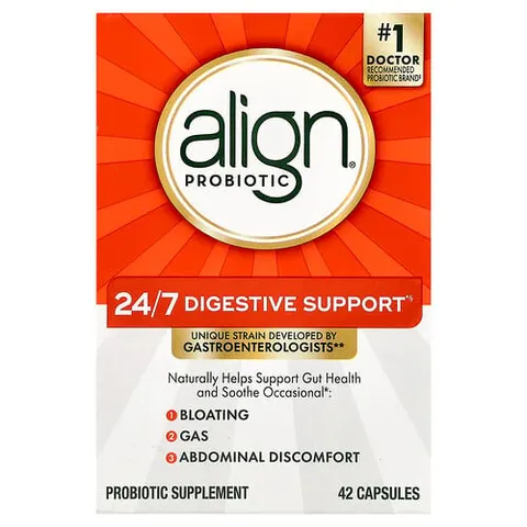 Align Probiotics 24/7 Digestive Support Probiotic Supplement, 42 Capsules – image 2