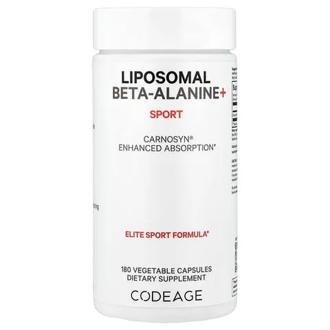 Codeage, Liposomal Beta-Alanine+, Centurion, CarnoSyn, Enhanced Absorption, 180 Capsules (533 mg per Capsule) – image 2