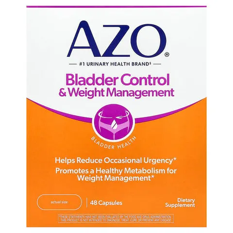 Azo, Bladder Control with Go-Less & Weight Management, 48 Capsules – image 2