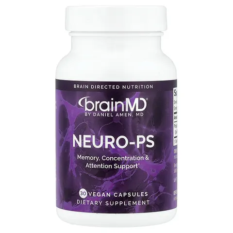 BrainMD, Neuro-PS, 30 Vegan Capsules – image 2