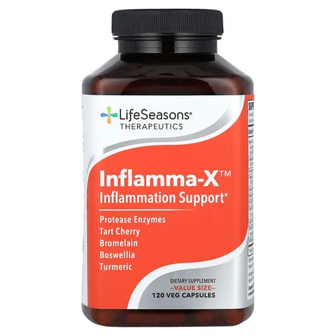 LifeSeasons, Inflamma-X™, 120 Veg Capsules – image 2
