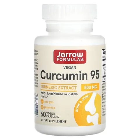 Jarrow Formulas Curcumin 95, 500mg , 60 vcaps – image 2