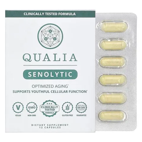 Qualia, Senolytic, 12 Capsules – image 2