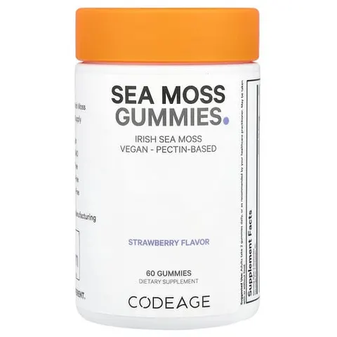 Sea Moss Gummies, Strawberry – image 2
