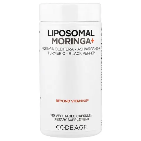 Codeage, Liposomal Moringa+, 180 Capsules – image 2