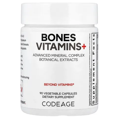Codeage, Bones Vitamins+, 90 Vegetable Capsules – image 2