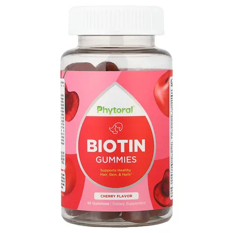 Phytoral, Biotin Gummies, Cherry , 60 Gummies – image 2