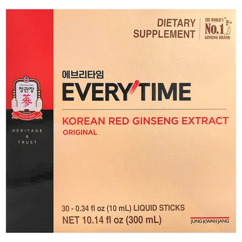 Korean Red Ginseng Extract, Everytime, Original – image 2