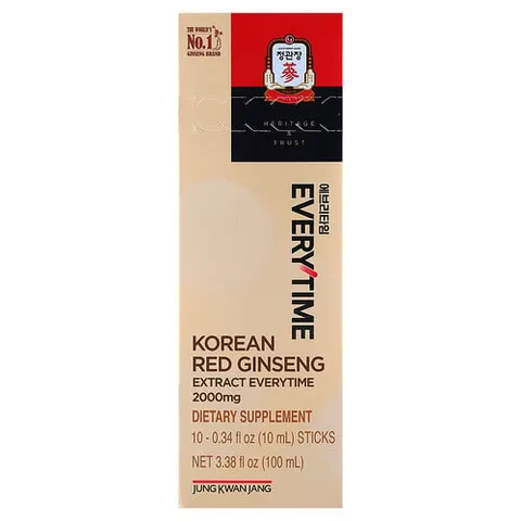 Korean Red Ginseng Extract, Everytime – 014296 – image 2