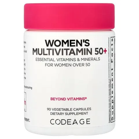 Codeage, Women's Multivitamin 50+, 90 Vegetable Capsules – image 2