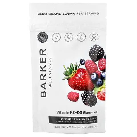 Vitamin K2 + D3 Gummies, Mixed Berry – image 2