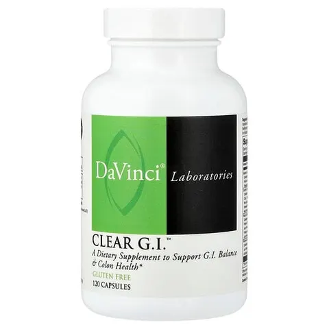 DaVinci Laboratories, Clear G.I., 120 Capsules – image 2