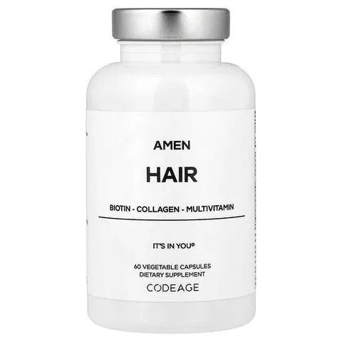 Codeage, Amen Hair, 60 Vegetable Capsules – image 2