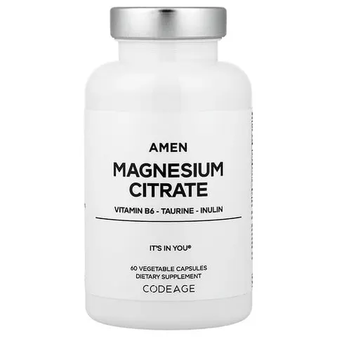 Codeage, Amen Magnesium Citrate, 60 Vegetable Capsules – image 2
