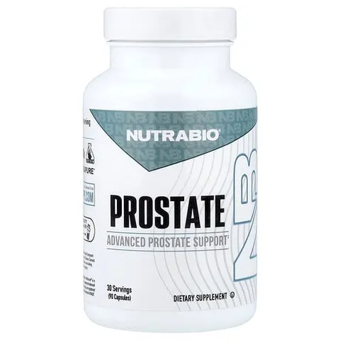 NutraBio, Prostate, 90 Capsules – image 2