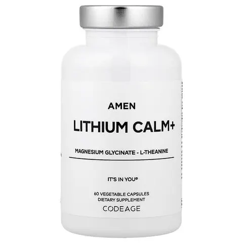 Codeage, Amen Lithium Calm+, 60 Vegetable Capsules – image 2
