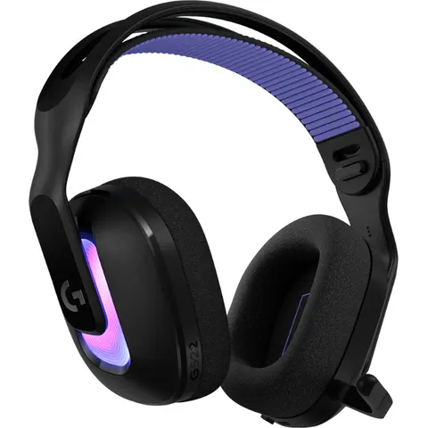 Logitech G522 Lightspeed Gaming Headset kabelloses LIGHTSPEED Gaming Headset mit LIGHTSYNC RGB, schwarz – Bild 2