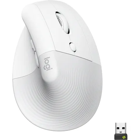 LOGITECH Maus Lift grauweiß – Off-White – Bild 2