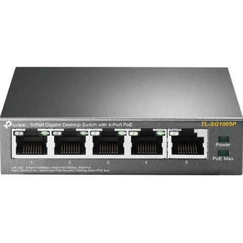 TL-SG1005P V6 Netzwerk-Switch – Bild 2