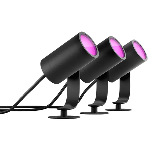 Philips Hue Lily 3-er Pack black – Bild 2