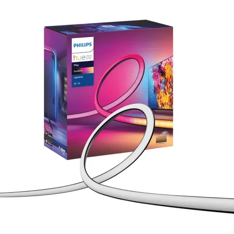 White & Color Ambiance Lightstrip Gradient TV 75"" – Bild 2