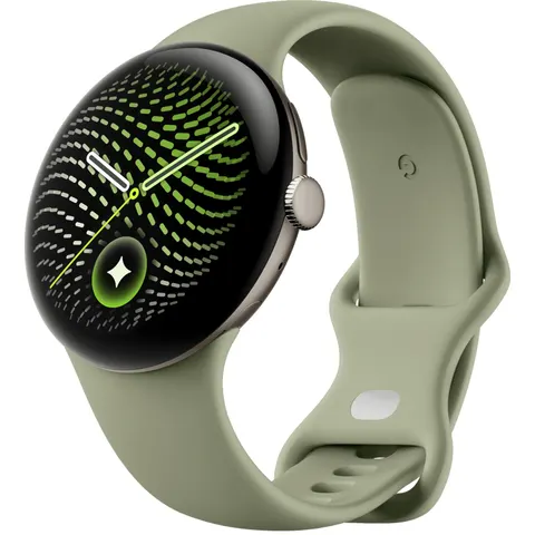 Google Pixel Watch 5 Grün 45 mm – Silber – Bild 2