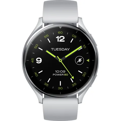 Watch 2, Silber mit silbernem Armband Smartwatch – Bild 2