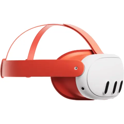 Meta Quest 3 Softstrap Orange – Bild 2