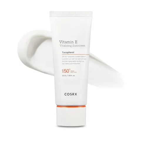 COSRX - Vitamin E Vitalizing Sunscreen, 50 ml, Multicolor – Bild 3