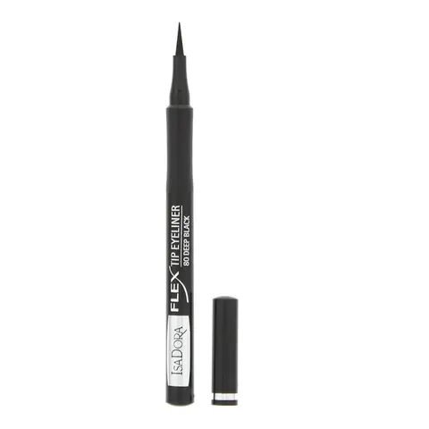 Isadora Flex Liquid Eyeliner 1.2ml - 80 Deep Black – image 2