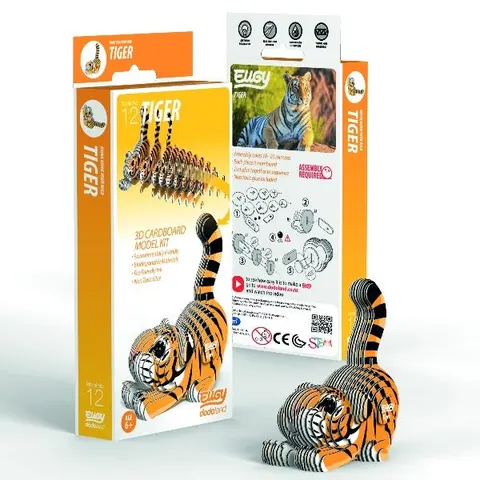 Eugy Tiger 3D Craft Kit – image 2