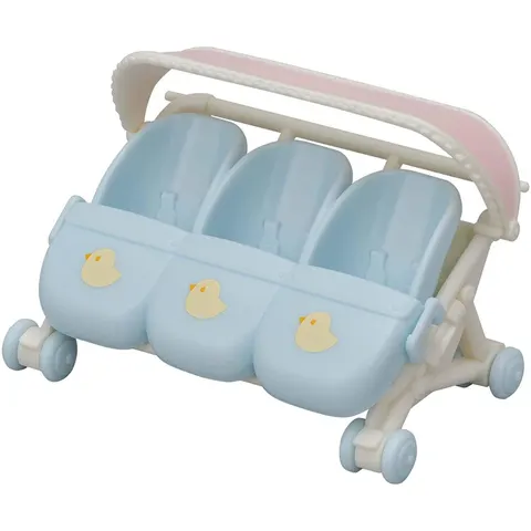 Sylvanian Families Triplets Stroller – image 3