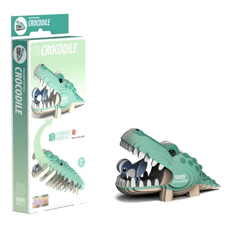 Eugy Crocodile 3D Craft Kit – image 2