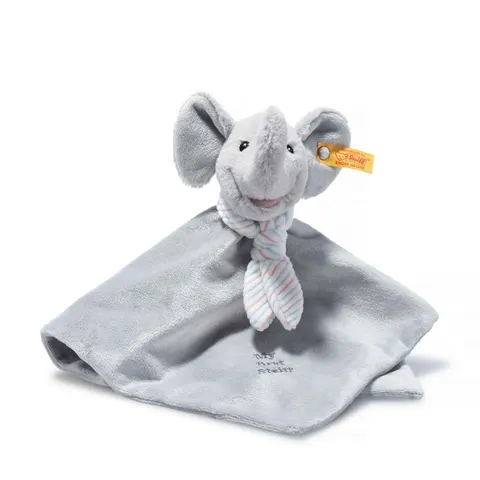 My first Steiff Ellie elephant comforter, light grey – image 2