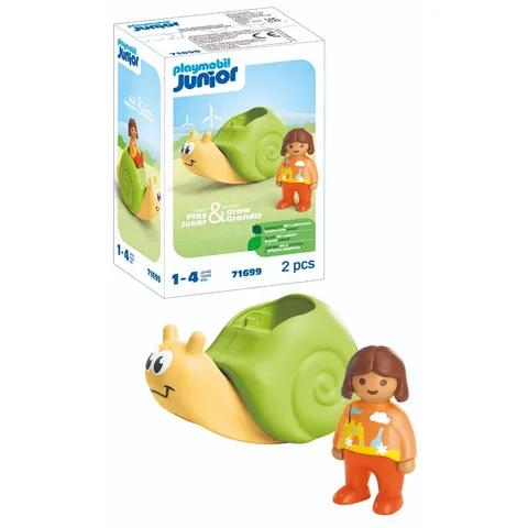 JUNIOR: Rocking Snail with Rattle Feature – image 2