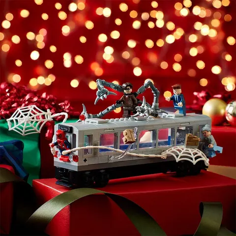 LEGO Marvel Spider-Man vs. Doc Ock Subway Train Scene 76321 – image 2