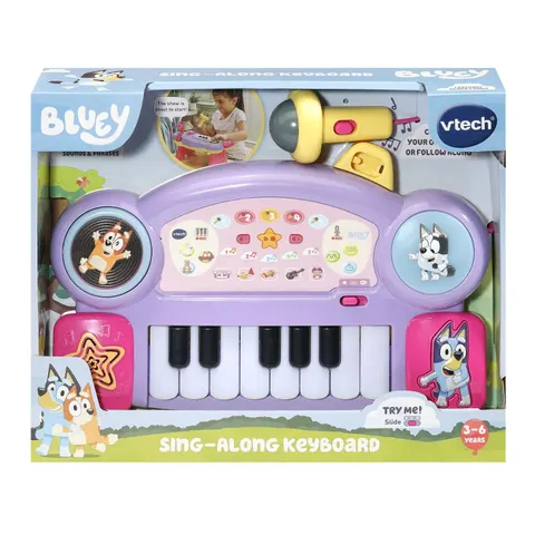 VTech Bluey Sing-Along Keyboard Musical Toy – image 2