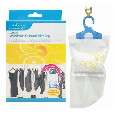 Ashley Hanging Wardrobe Dehumidifier - Lemon – image 2