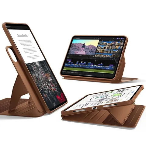 iPad Pro 11ʺ (2025) Shift Magnetic Case - Brown - Brown – Bild 3