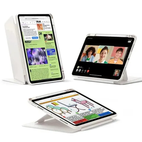 iPad Air 11" (2025) Flip Transformation Bundle - Starlight - Starlight – Bild 2