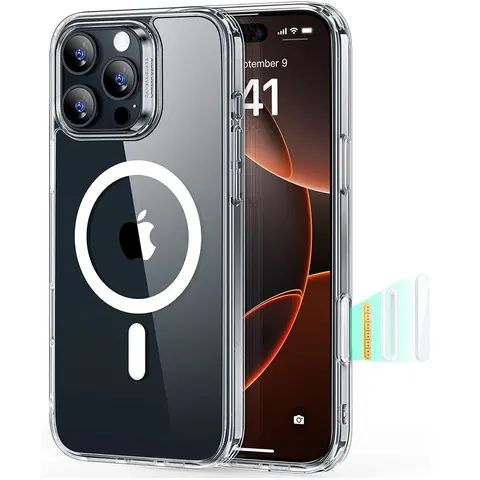 iPhone 16 Pro Classic Hybrid Case (HaloLock) - Clear - Clear – Bild 2