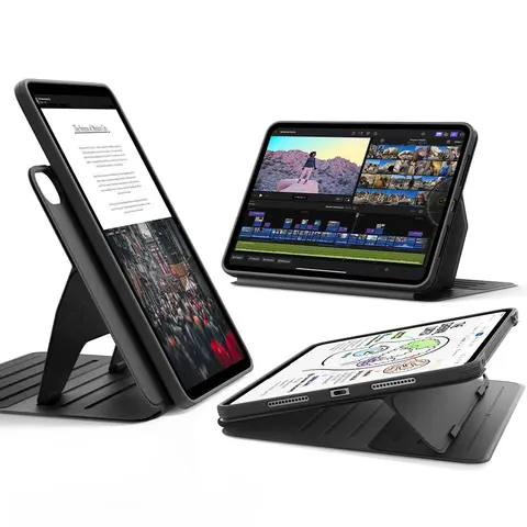 iPad Air 11" (2025) Shift Magnetic Case - Black - Black – Bild 3