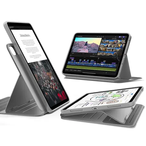 iPad Air 11" (2025) Shift Magnetic Case - Gray - Gray – Bild 2