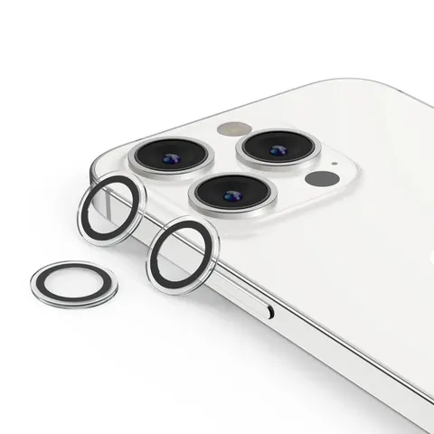 iPhone 16 Pro Max/Pro Armorite Camera Lens Protectors - Clear - Clear – Bild 2