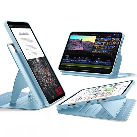 iPad Air 13ʺ (2024) Shift Magnetic Case - Blue - Blue – Bild 2