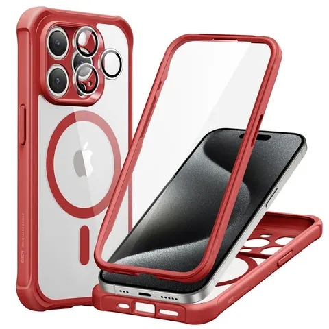 iPhone 15 Pro Armor Tough Case (HaloLock) - Clear - Clear – Bild 2