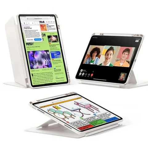 iPad Air 13" (2025) Flip Transformation Bundle - Starlight - Starlight – Bild 2