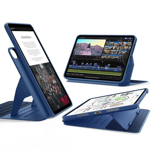 iPad 10th Generation Shift Magnetic Case - Navy Blue - Navy Blue – Bild 2